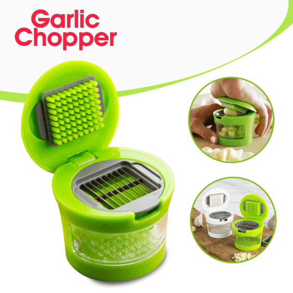 Mini Portable Ginger Garlic Chopper Slicer - Vegetable Cutter Blender