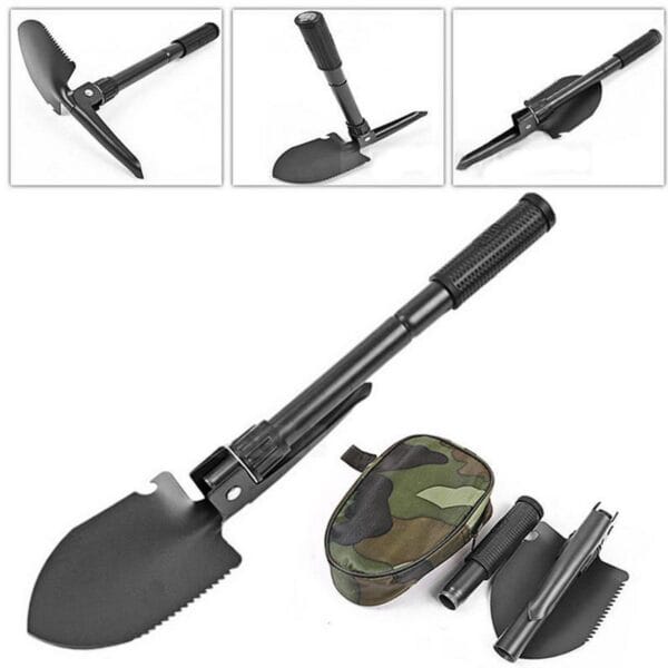 Mini Multi-Functional Military Folding Outdoor Camping Shovel