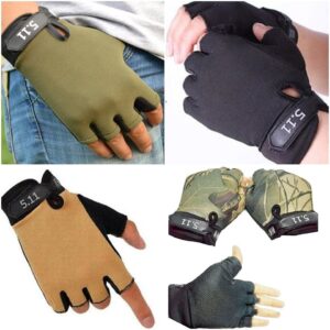 5.11 Tactical Anti-Skid Half Finger Gloves - Breathable Fingerless