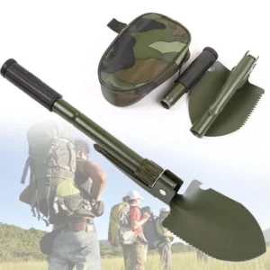 4-in-1 Multifunctional Tactical Shovel Kit - Folding Survival Tool