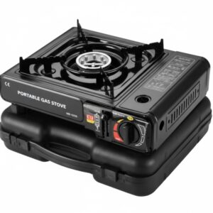 Portable Butane Gas Stove with Carrying Case Windproof Outdoor Camping Stove