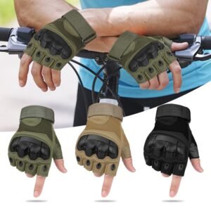Oakley Imported Tactical Half Finger Gloves Premium Biking Gear