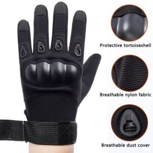 Oakley Tactical Full Finger Gloves - Hard Knuckle Protection