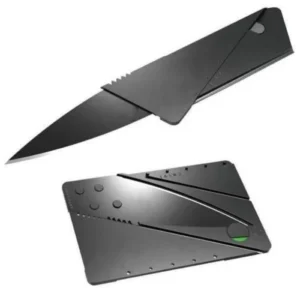 Tactical Credit Card Knife - Ultra-Sharp Folding Wallet Blade
