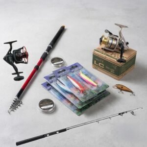 Ultimate Pro Fishing Gear - Telescopic Fishing Rods, Reels & Lure Sets