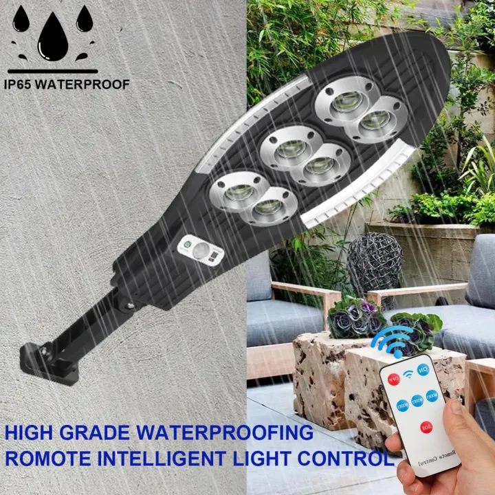 500W High Power COB Solar Street Light Weatherproof Security Lamp - Image 2