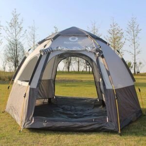 Premium Automatic Pop-Up Outdoor Camping Tent - Double Layer Waterproof