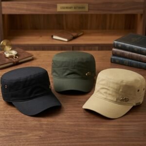 Jeep Men’s Cotton Army Cap - Adjustable Tactical Military Style