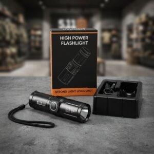 5.11 High Power Tactical Flashlight - Strong Light Long Shot LED Torch