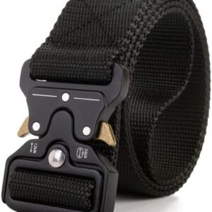 Heavy-Duty Tactical Military Combat Belt for Men & Duty Use