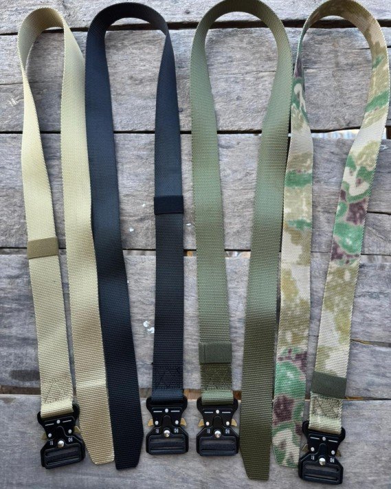 Heavy-Duty Tactical Military Combat Belt for Men & Duty Use - Image 2
