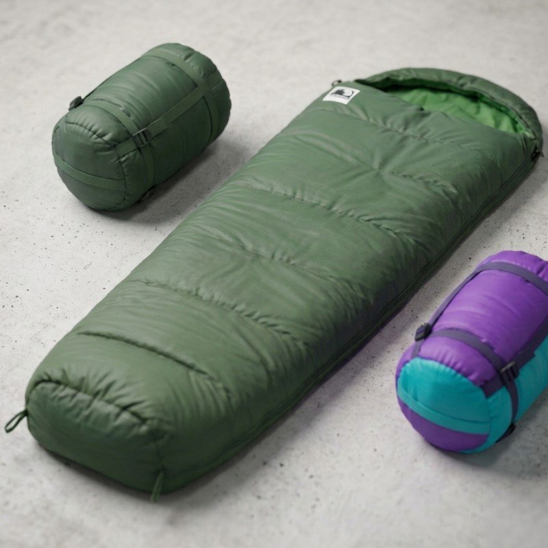 All-Season Lightweight Mummy Sleeping Bag - Random Color - Image 2